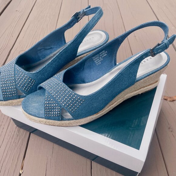 Karen Scott Denim Espadrilles - Picture 5 of 5